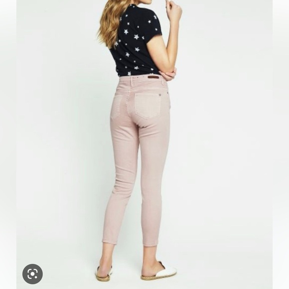 Mavi Alissa Ankle Cameo Rose / powder pink jeans denim pants - Picture 2 of 11